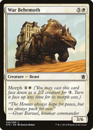 War Behemoth<br /><span class="collector-number">Collector No. </span>