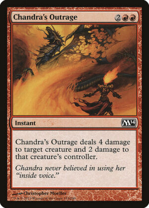 Chandra's Outrage<br /><span class="collector-number">Collector No. 133</span>