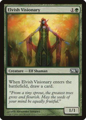 Elvish Visionary<br /><span class="collector-number">Collector No. 169</span>