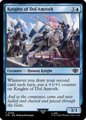 Knights of Dol Amroth - Foil<br /><span class="collector-number">Collector No. 59</span>