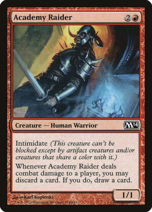 Academy Raider - Foil<br /><span class="collector-number">Collector No. 124</span>