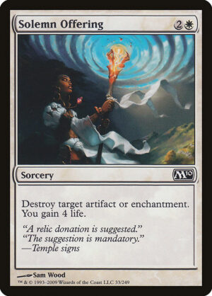 Solemn Offering<br /><span class="collector-number">Collector No. 33</span>