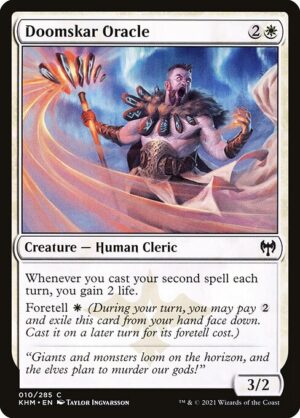 Doomskar Oracle - Foil<br /><span class="collector-number">Collector No. </span>