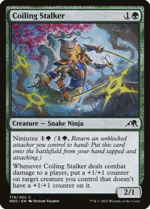 Coiling Stalker - Foil<br /><span class="collector-number">Collector No. </span>