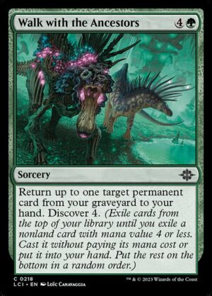 Walk with the Ancestors - Foil<br /><span class="collector-number">Collector No. 218</span>