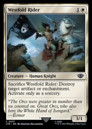Westfold Rider - Foil<br /><span class="collector-number">Collector No. 37</span>