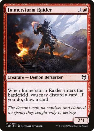 Immersturm Raider - Foil<br /><span class="collector-number">Collector No. </span>