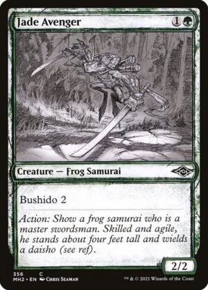 Jade Avenger (Showcase)<br /><span class="collector-number">Collector No. 356</span>