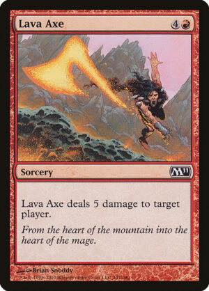 Lava Axe<br /><span class="collector-number">Collector No. 147</span>