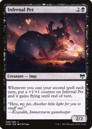 Infernal Pet - Foil<br /><span class="collector-number">Collector No. </span>