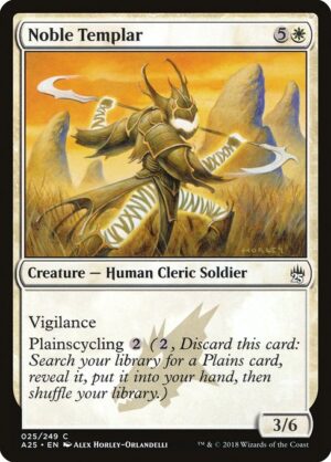 Noble Templar<br /><span class="collector-number">Collector No. 25</span>