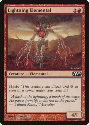Lightning Elemental<br /><span class="collector-number">Collector No. 147</span>
