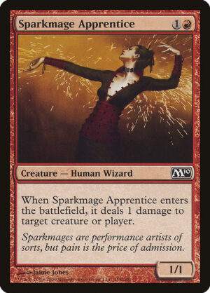 Sparkmage Apprentice<br /><span class="collector-number">Collector No. 158</span>