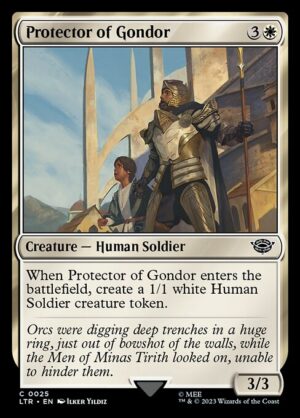 Protector of Gondor<br /><span class="collector-number">Collector No. 25</span>