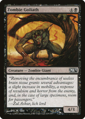 Zombie Goliath<br /><span class="collector-number">Collector No. 119</span>