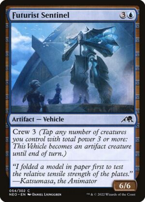 Futurist Sentinel - Foil<br /><span class="collector-number">Collector No. </span>
