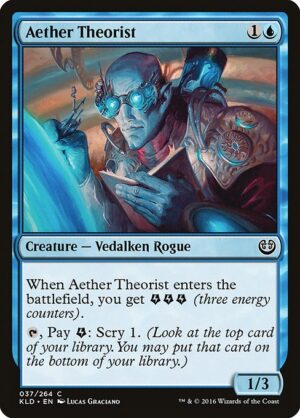 Aether Theorist - Foil<br /><span class="collector-number">Collector No. </span>