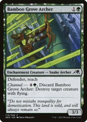Bamboo Grove Archer - Foil<br /><span class="collector-number">Collector No. </span>