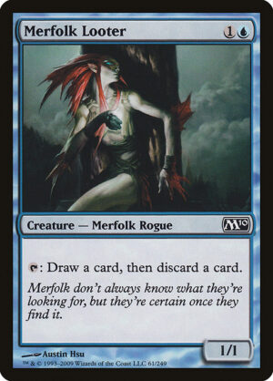 Merfolk Looter<br /><span class="collector-number">Collector No. 61</span>