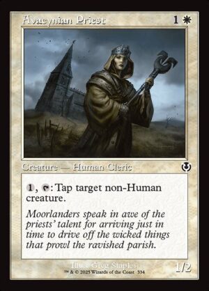 Avacynian Priest<br /><span class="collector-number">Collector No. </span>