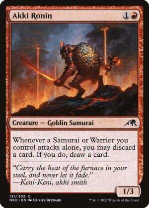 Akki Ronin - Foil<br /><span class="collector-number">Collector No. </span>