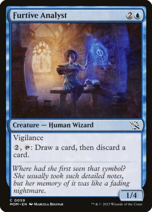 Furtive Analyst<br /><span class="collector-number">Collector No. 59</span>