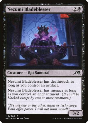 Nezumi Bladeblesser - Foil<br /><span class="collector-number">Collector No. </span>