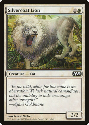 Silvercoat Lion<br /><span class="collector-number">Collector No. 35</span>