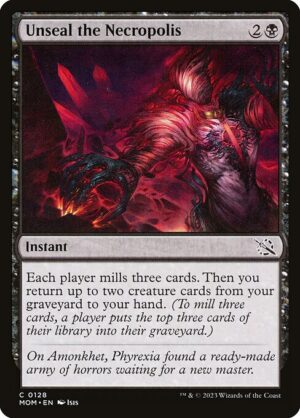 Unseal the Necropolis<br /><span class="collector-number">Collector No. 128</span>