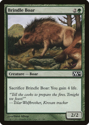 Brindle Boar<br /><span class="collector-number">Collector No. 167</span>