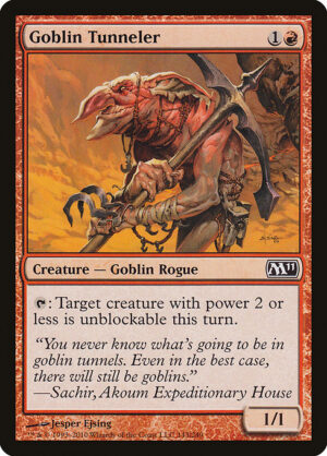 Goblin Tunneler<br /><span class="collector-number">Collector No. 143</span>