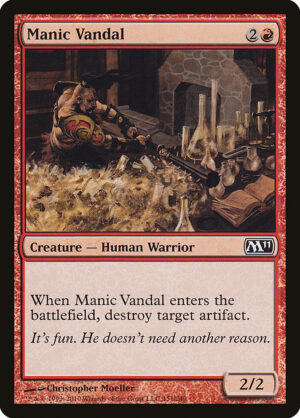 Manic Vandal<br /><span class="collector-number">Collector No. 151</span>