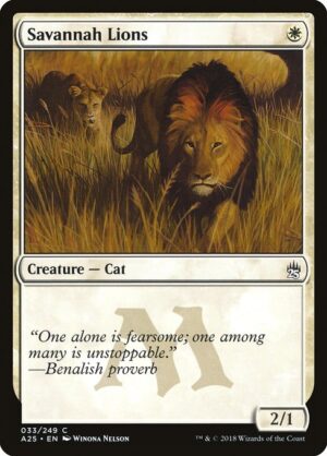 Savannah Lions<br /><span class="collector-number">Collector No. 33</span>