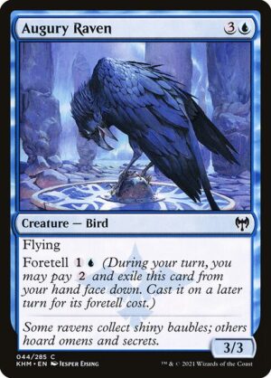 Augury Raven - Foil<br /><span class="collector-number">Collector No. </span>