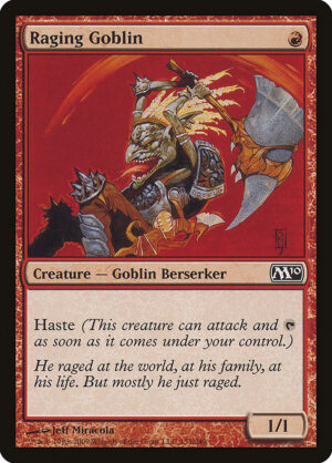 Raging Goblin<br /><span class="collector-number">Collector No. 153</span>