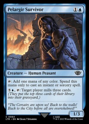 Pelargir Survivor - Foil<br /><span class="collector-number">Collector No. 64</span>
