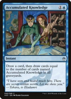 Accumulated Knowledge<br /><span class="collector-number">Collector No. 40</span>