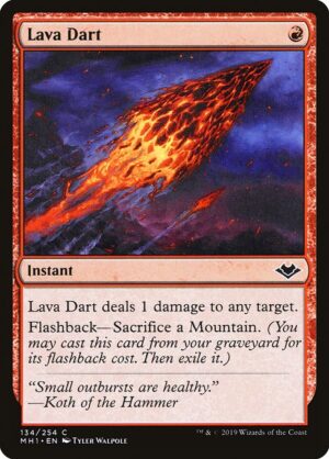 Lava Dart<br /><span class="collector-number">Collector No. 134</span>