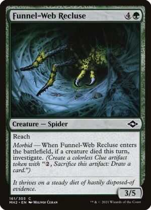 Funnel-Web Recluse<br /><span class="collector-number">Collector No. 161</span>