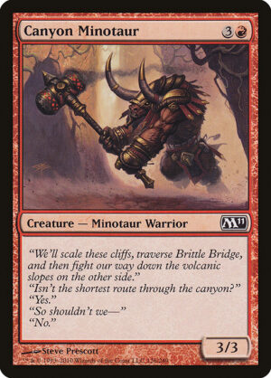 Canyon Minotaur<br /><span class="collector-number">Collector No. 126</span>