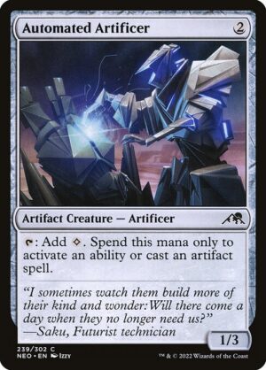 Automated Artificer - Foil<br /><span class="collector-number">Collector No. </span>