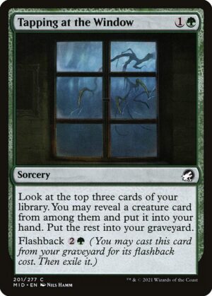 Tapping at the Window<br /><span class="collector-number">Collector No. 201</span>