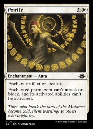 Petrify - Foil<br /><span class="collector-number">Collector No. 30</span>
