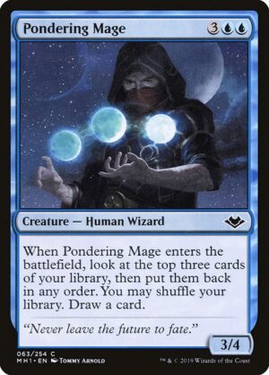 Pondering Mage<br /><span class="collector-number">Collector No. 63</span>