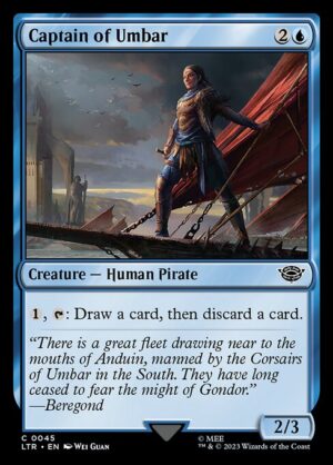 Captain of Umbar - Foil<br /><span class="collector-number">Collector No. 45</span>