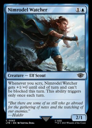 Nimrodel Watcher - Foil<br /><span class="collector-number">Collector No. 63</span>