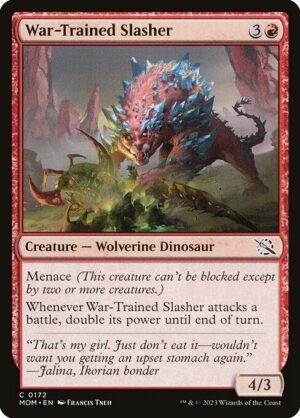 War-Trained Slasher<br /><span class="collector-number">Collector No. 172</span>