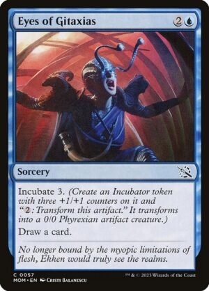 Eyes of Gitaxias<br /><span class="collector-number">Collector No. 57</span>