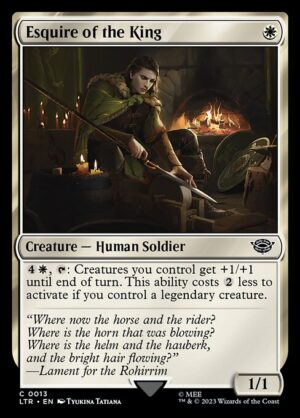 Esquire of the King - Foil<br /><span class="collector-number">Collector No. 13</span>