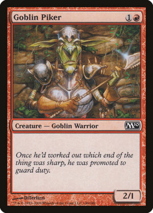 Goblin Piker<br /><span class="collector-number">Collector No. 140</span>